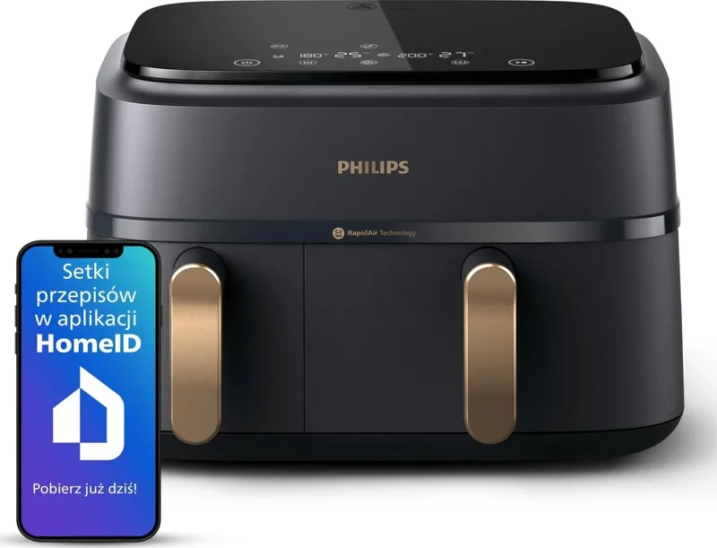 PHILIPS Ovi Dual Basket NA352/00 9l
