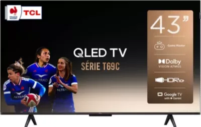 TCL 43T69C 43" QLED Google TV