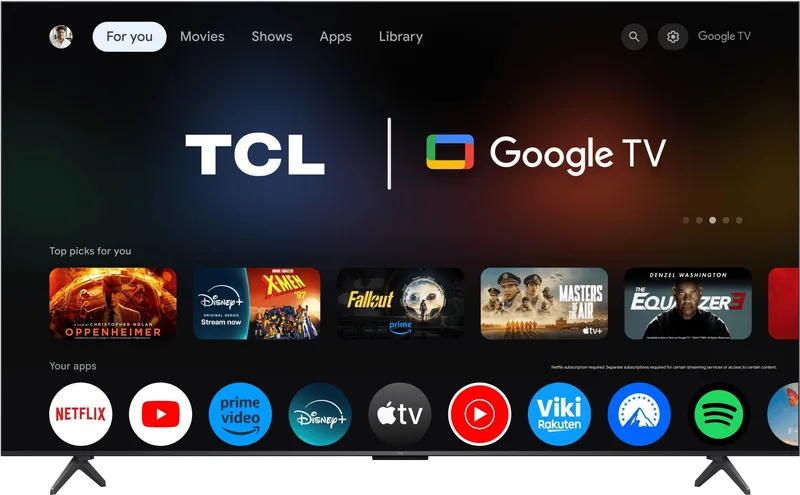 TCL 75C69K 75" QD-Mini LED 4K 144 Hz