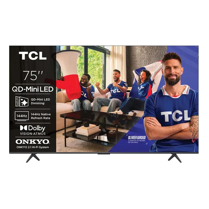 TCL 75P8L 75" QD-Mini LED 4K 144 Hz